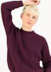 Knitted Jumper hurly burly Knit Knot, entertainment knit, Knitted Jumpers & Cardigans, Purple