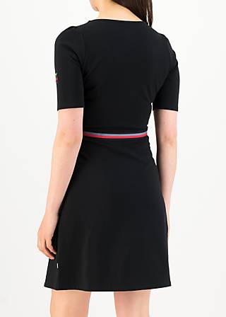 Sweatkleid Cosy Darling, black cherry, Kleider, Schwarz