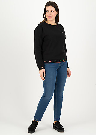 Sweatshirt fresh 'n' fruity, anthracite shadow, Sweatshirts & Hoodies, Schwarz