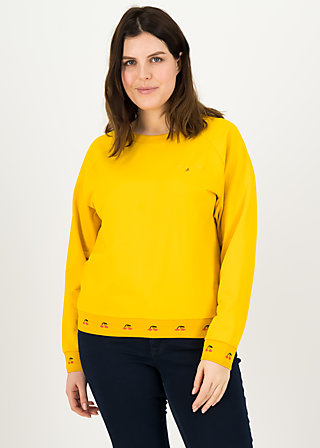 Sweatshirt fresh 'n' fruity, corn yellow, Sweatshirts & Hoodies, Gelb