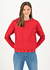 Sweatshirt fresh 'n' fruity, go red go, Sweatshirts & Hoodies, Rot