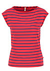 Shirt logo stripe top, stripe of love, Shirts, Rot