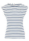 Top logo stripe top, stripe of paris, Shirts, White