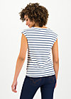 Shirt logo stripe top, stripe of paris, Shirts, Weiß