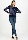 Knitted Jumper sea promenade, blue classic, Knitted Jumpers & Cardigans, Blue