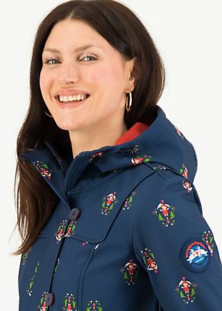 Soft Shell Jacket Wild Weather, mountain maid, Jackets & Coats, Blue