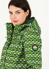 Soft Shell Jacket wild weather long anorak, free as birds, Jackets & Coats, Green