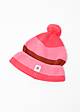 Strickm&uuml;tze Bright Side Beanie, red flirty stripes hat, Accessoires, Rot
