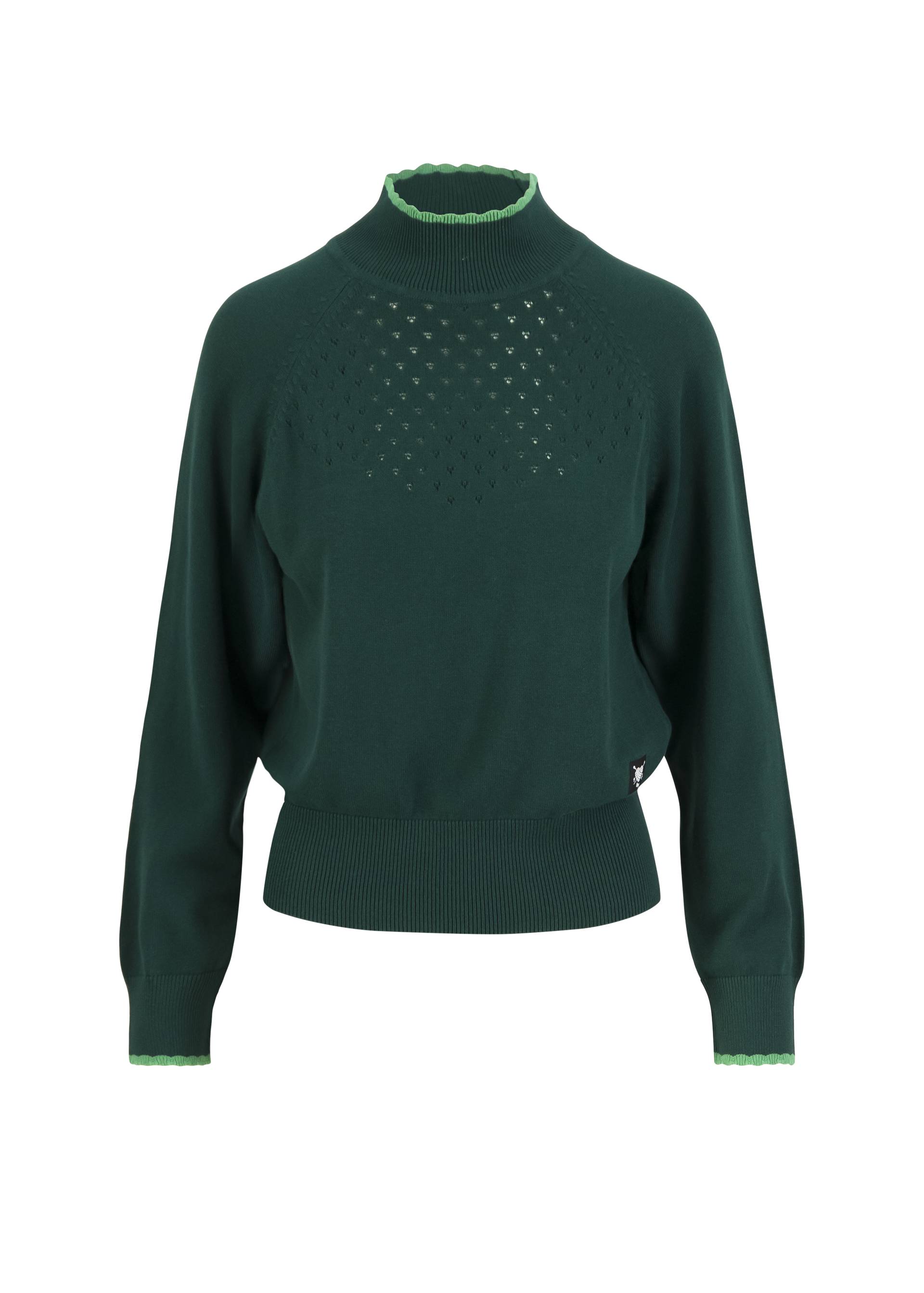 Strickpullover Delicious Minds, mountain high green, Strickpullover, Grün