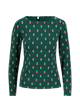 Longsleeve Oh Marine, mountain flower, Tops, Green