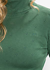 logo knit turtle, wild vert ajour, Strickpullover & Cardigans, Grün