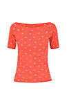 T-Shirt carmelita, orange dot com, Shirts, Red