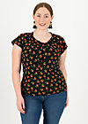 T-Shirt carmelita, cherry ladybug, Shirts, Black