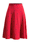 Circle Skirt die hosen an, dots of love, Skirts, Red