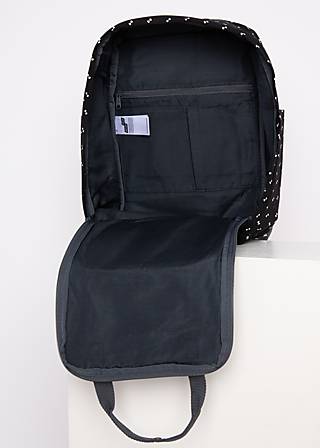 Rucksack colorful mind pack, glowing firefly, Accessoires, Schwarz