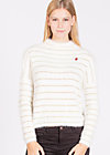 klasse masche, gold white, Knitted Jumpers & Cardigans, White