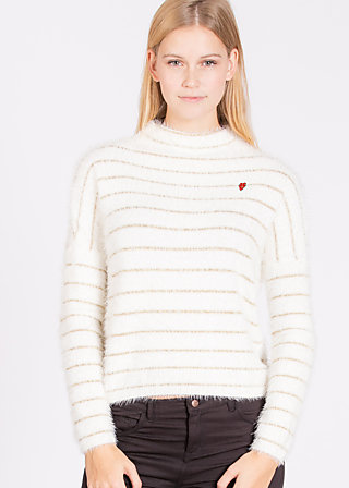 klasse masche, gold white, Knitted Jumpers & Cardigans, White