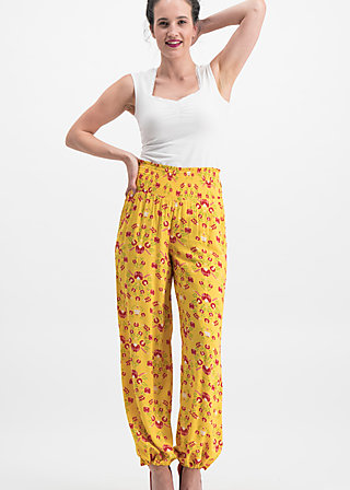 lets do the flatter, piroschka meets me , Trousers, Yellow
