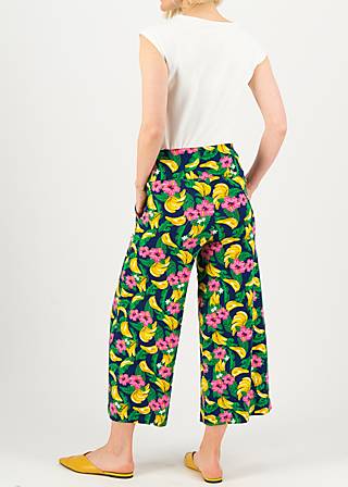Culottes paradise party, bananakus, Trousers, Blue