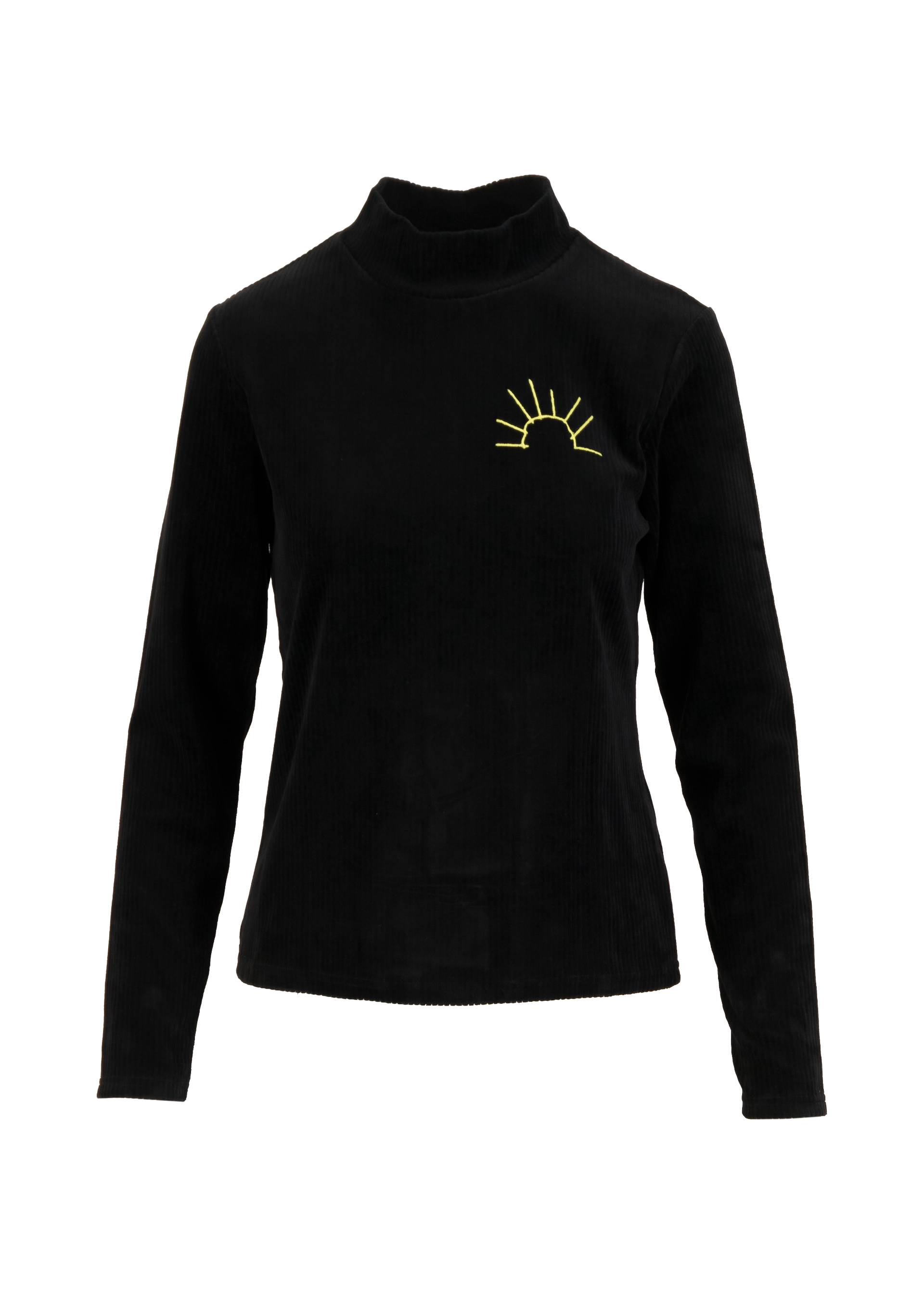 Longsleeve Jolly Turtle, schöne gefühle, schönes herz, Tops, Black