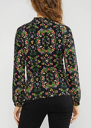 Longsleeve Poetic Garden Boho, unicorn crown, Shirts, Schwarz