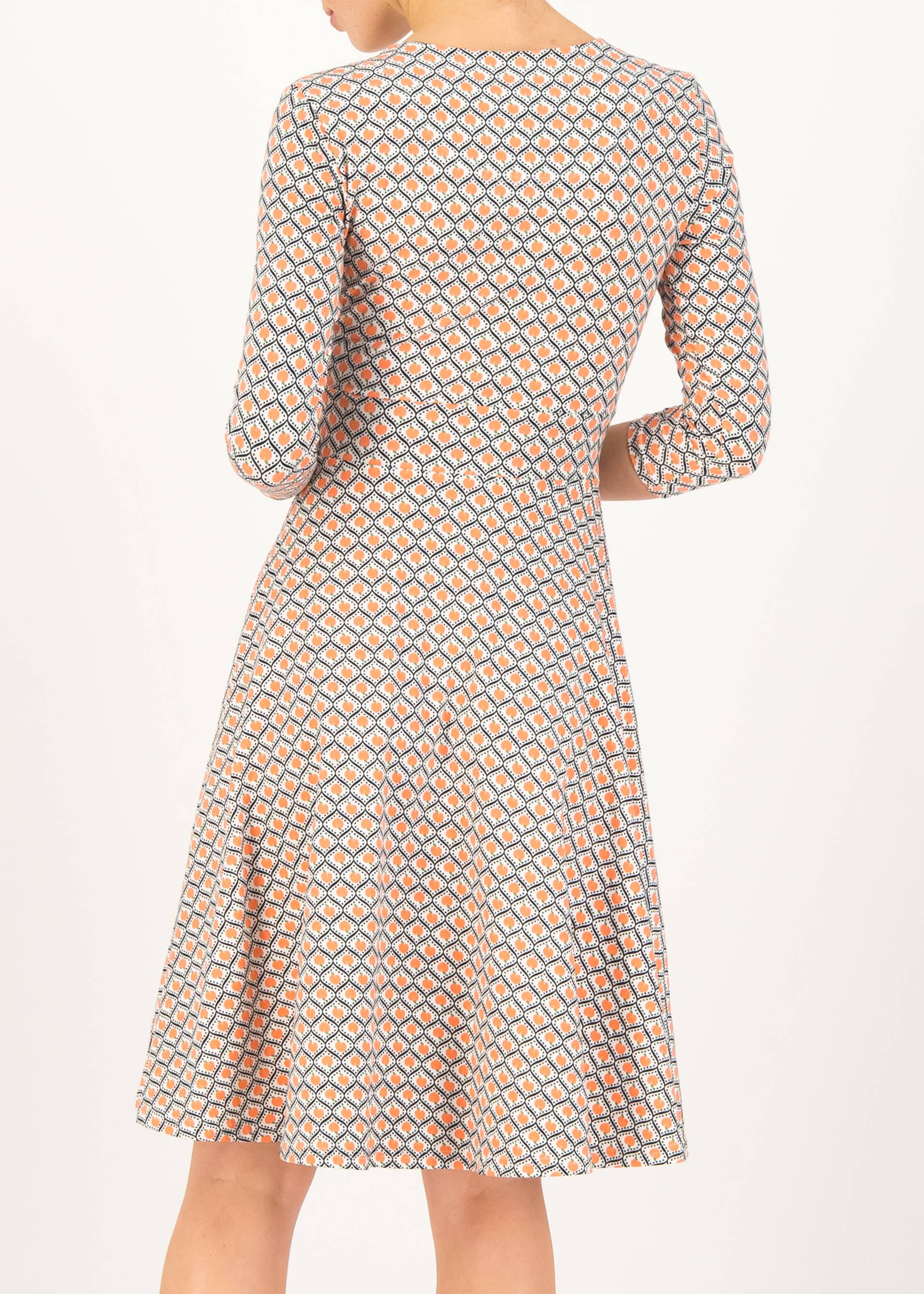 Sommerkleid hot knot  3/4 arm, peach penny, Kleider, Weiß