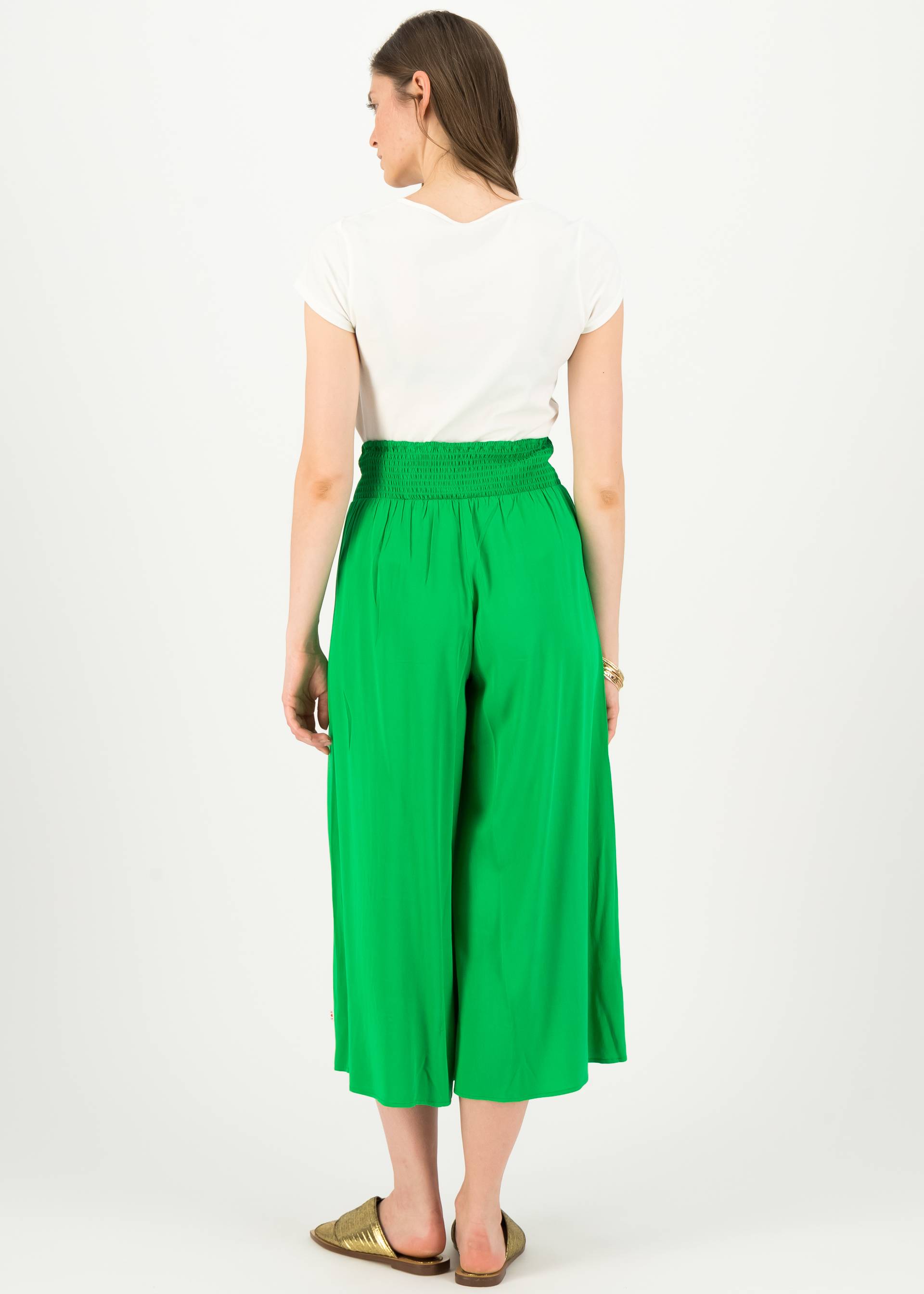 Culotte in fully bloom, joyful green, Hosen, Gr&uuml;n