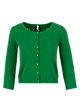 logo cardigan roundneck short, green anchor ahoi, Cardigans, Green