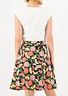 Circle Skirt up and away, smoothie fruits, Skirts, Black