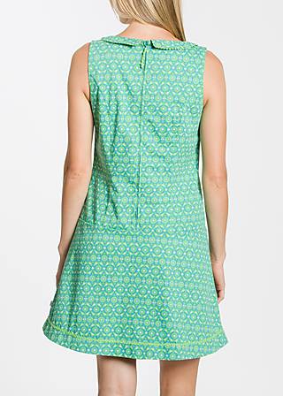 Sommerkleid Spaziermanier Etui, flagstone flowers, Kleider, Türkis