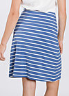 logo skirt, blue stripes, Röcke, Blau