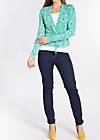 Cardigan devils sweetheart, blues and rhythm, Knitted Jumpers & Cardigans, Turquoise