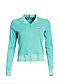 Workout Jacket let´s play, blue lagoon rib, Zip jackets, Turquoise
