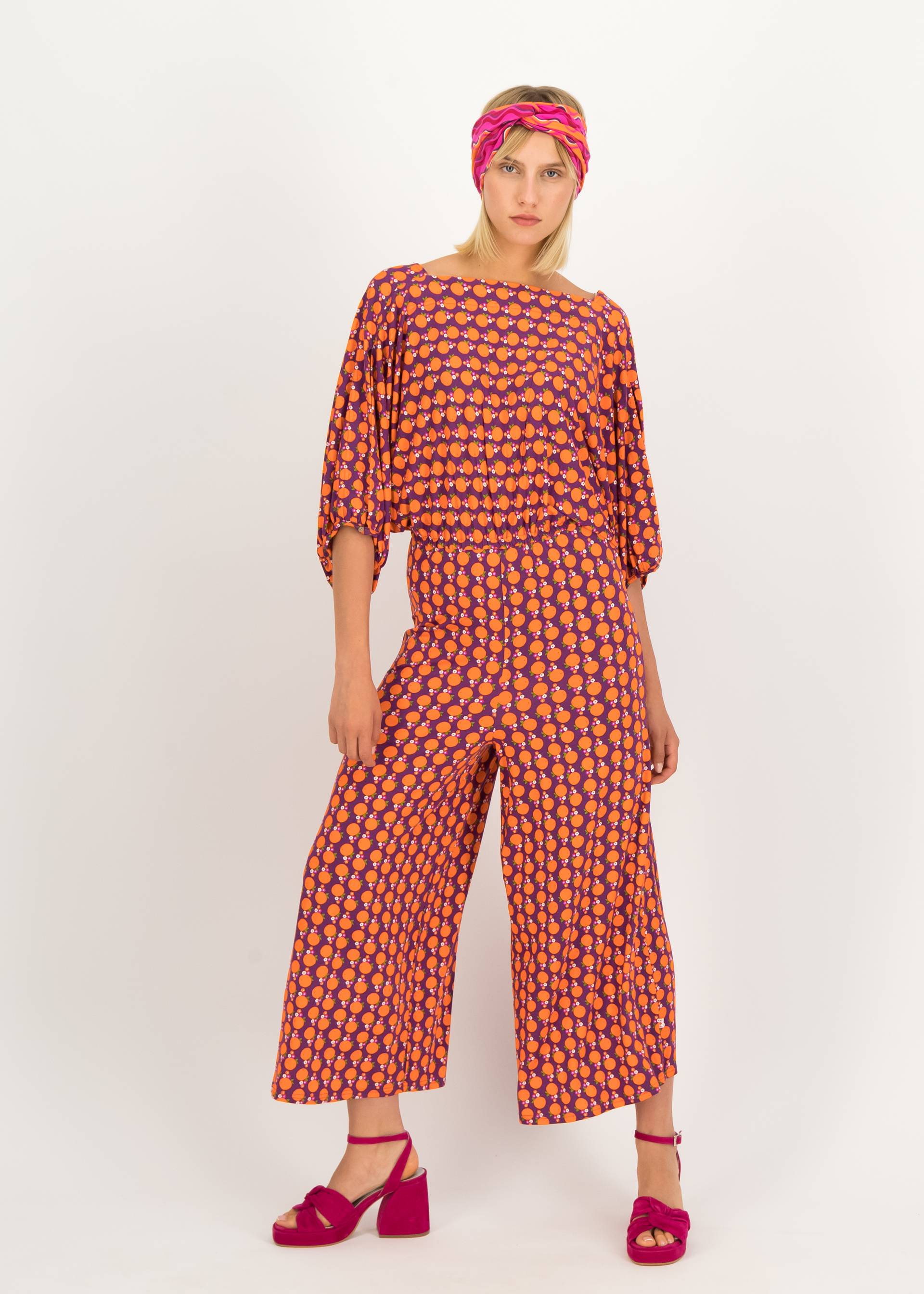 Jumpsuit Leagrande Libert&eacute;, les odeurs des choses, Hosen, Lila