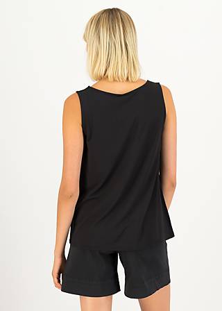 Top Graceful Belle , perroquet noir, Shirts, Schwarz