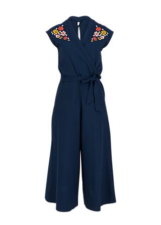 Jumpsuit Hello Fritjes Culotte, bleu de la mer, Hosen, Blau