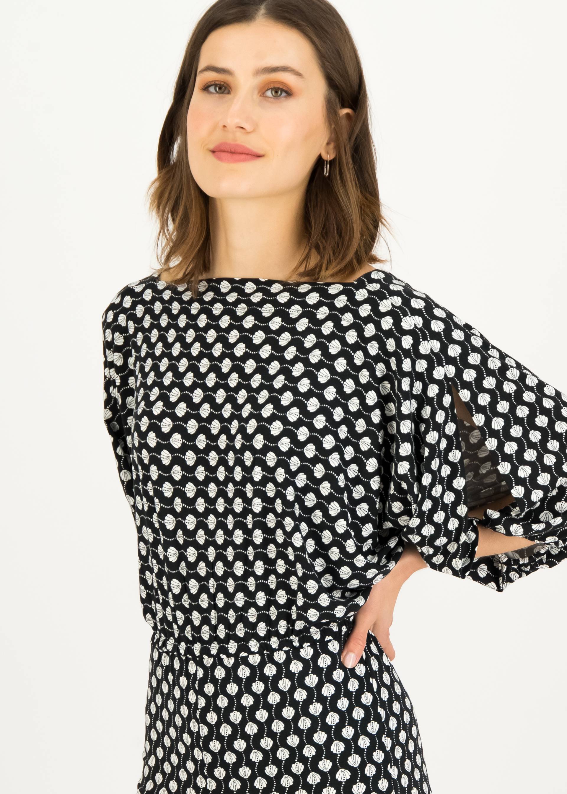 Jumpsuit Leagrande Libert&eacute;, coquille de plage, Hosen, Schwarz