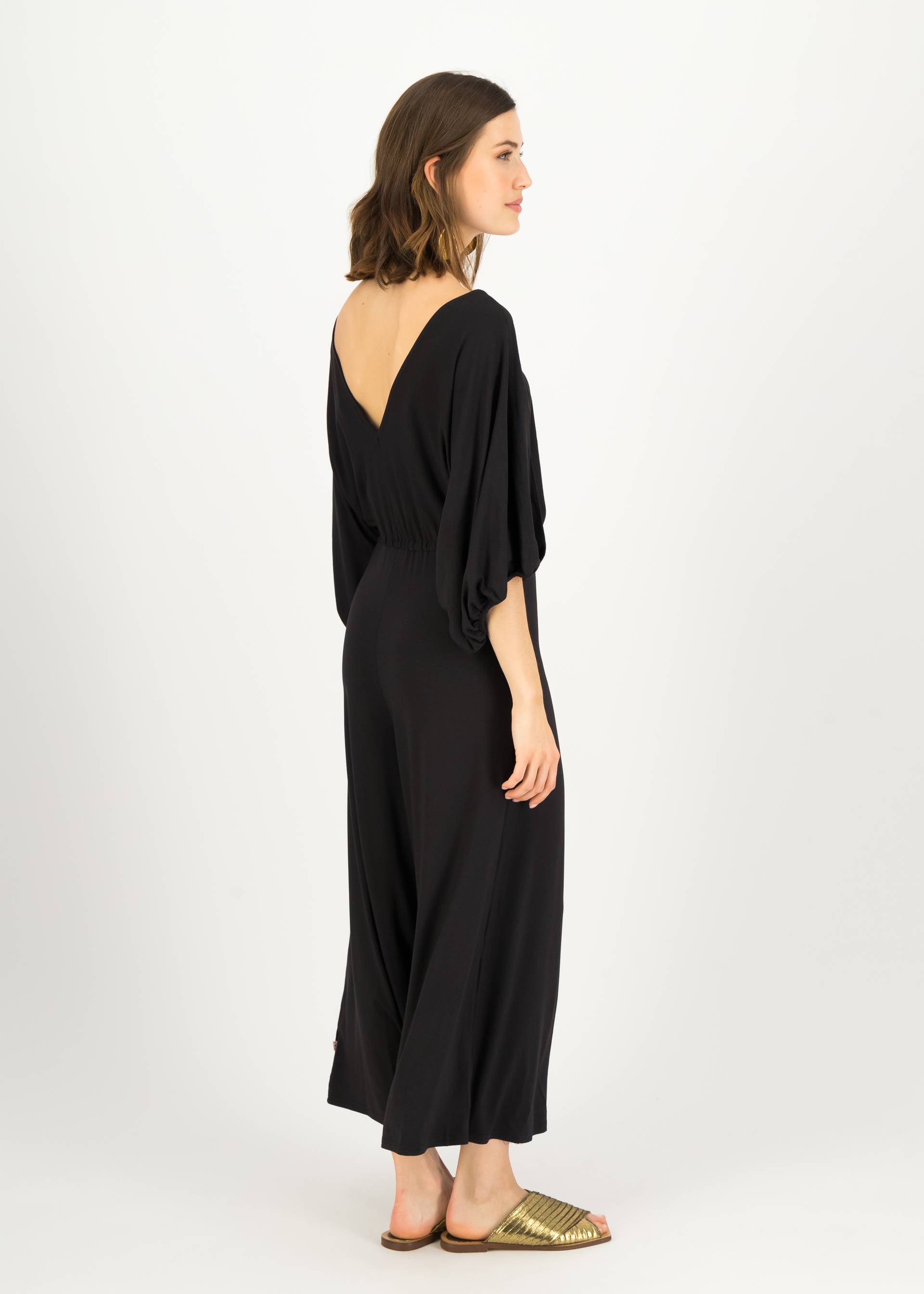 Jumpsuit Leagrande Liberté, perroquet noir, Hosen, Schwarz