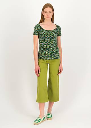 T-Shirt Vintage Heart, l'escargot val&eacute;rie, Tops, Green