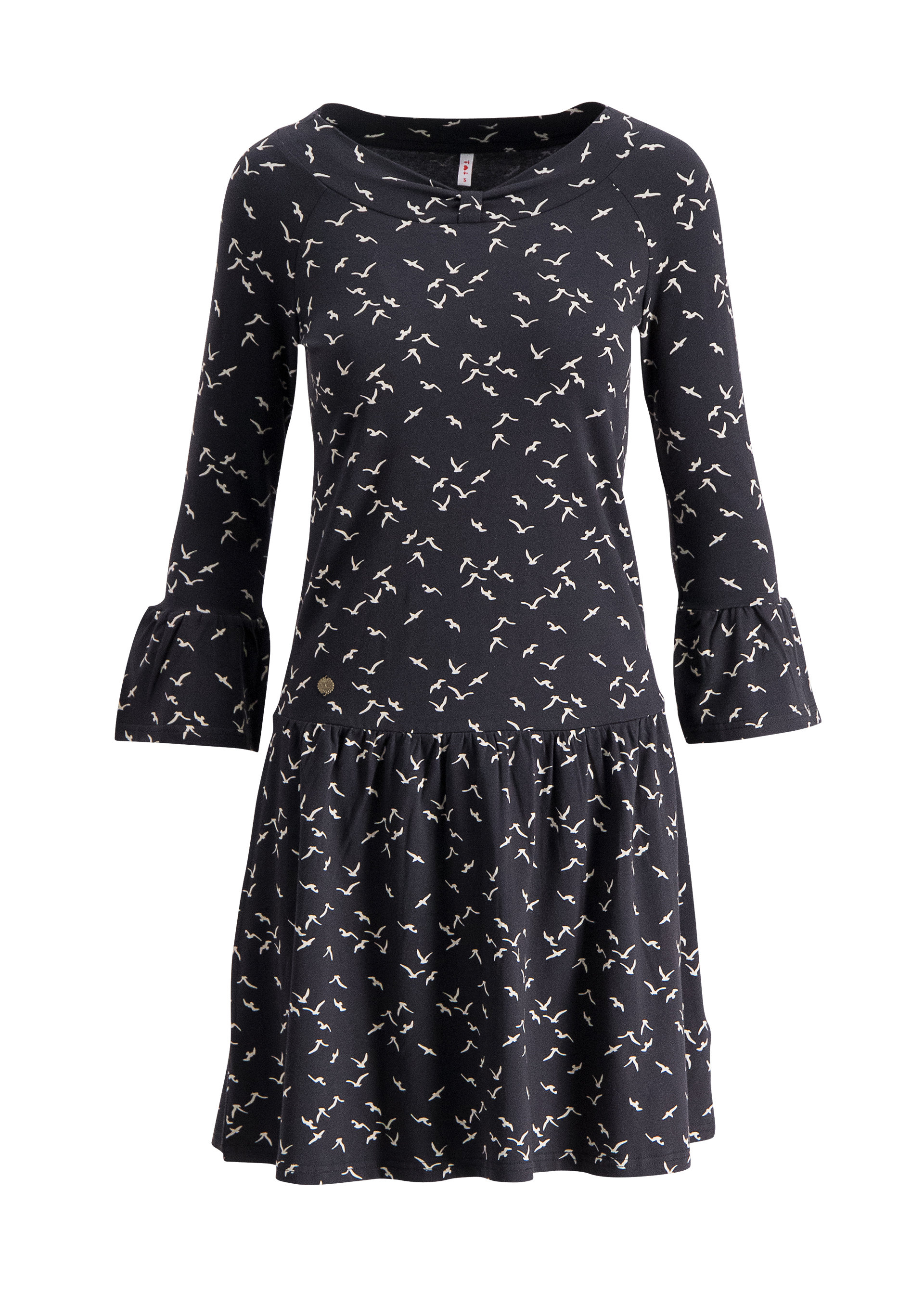 Jerseykleid dream of jeanny, balkan birds, Kleider, Schwarz