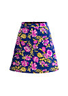 Mini Skirt velvet eyes, persian poppy, Skirts, Blue