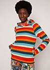 Hoodie Miracle of Wimbledon, delightful soul stripes, Sweatshirts & Hoodies, Blue