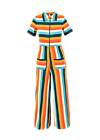 Jumpsuit Renée Love, delightful soul stripes, Jumpsuits, Blau