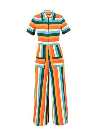 Jumpsuit Renée Love, delightful soul stripes, Jumpsuits, Blue