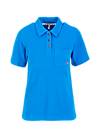 T-Shirt Terry Tiebreaker, cheerful modern blue, Tops, Blue