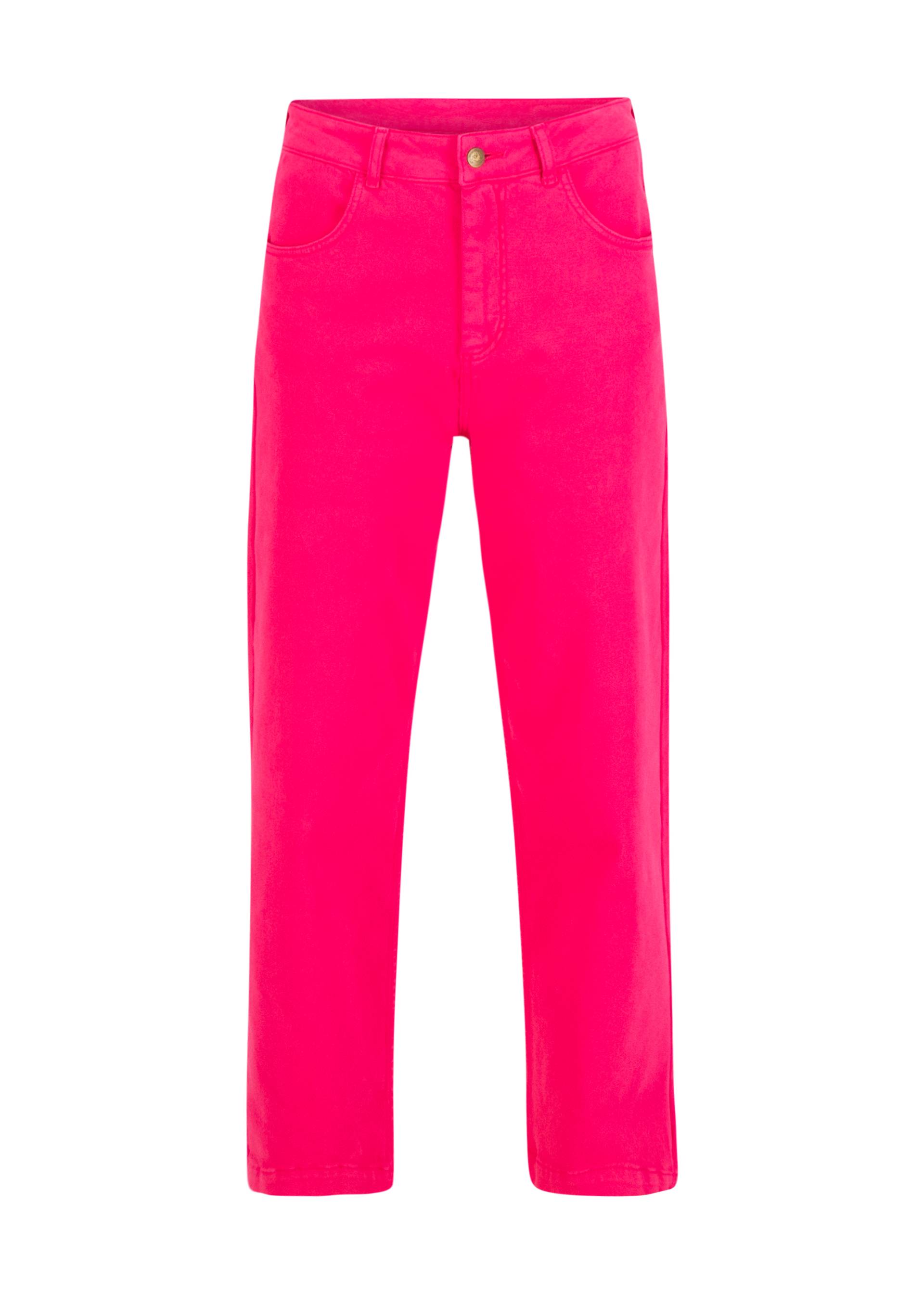 Hose High Waist Olotte Remade, curious peacock, Hosen, Rosa