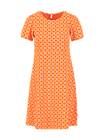 Leisure Dress Noble Harmony, botanical mosaic, Dresses, Orange
