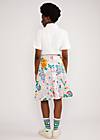 Summer Skirt Romance Rules the World, happy vintage flower, Skirts, White