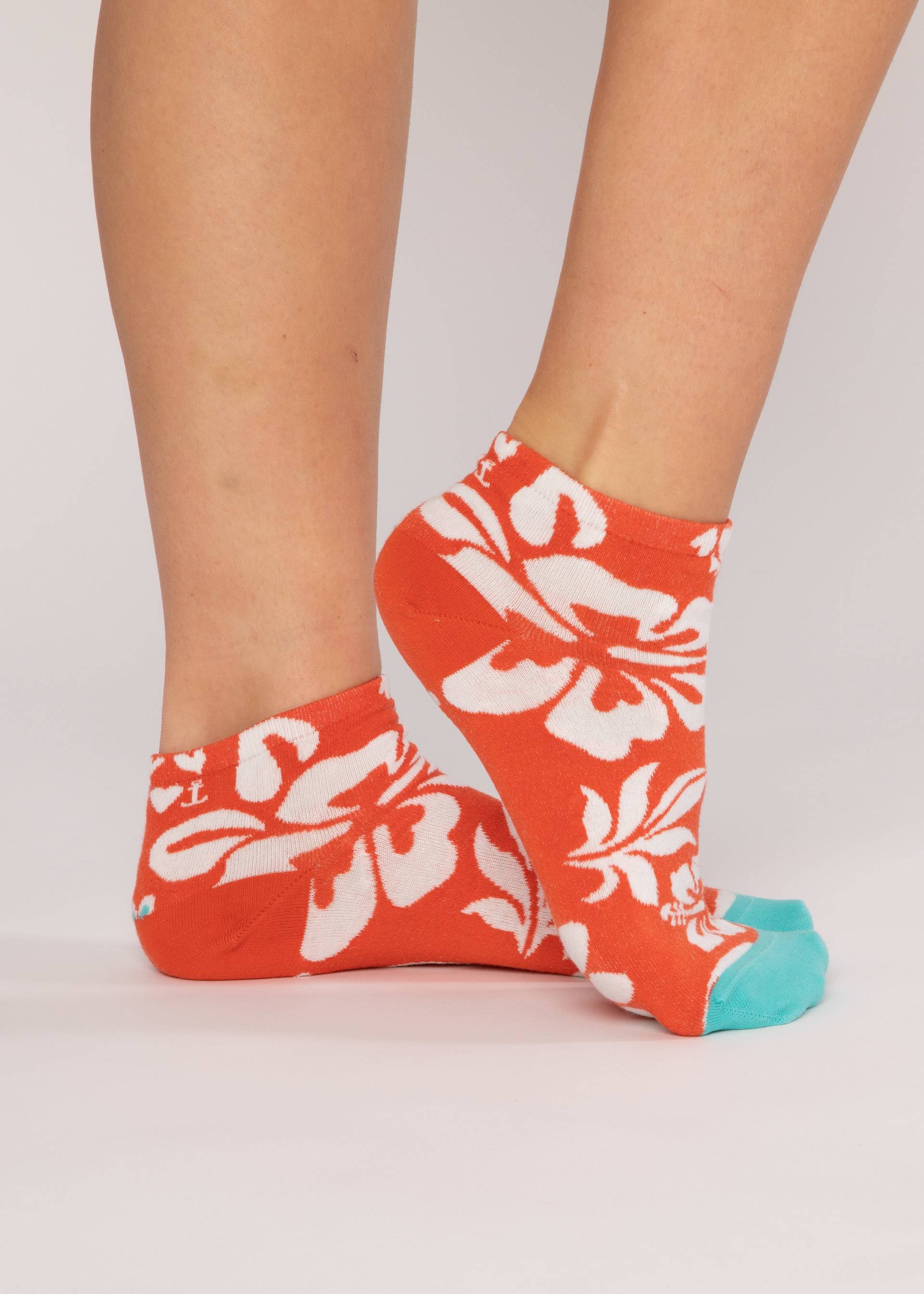 Socken Sensation Steps Snkr, tropical feelings, Socken, Orange