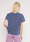 T-Shirt The Generous One, romantic feelings stripes, Shirts, Blau